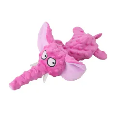 Pet Plush Toy Elephant Leather Phone Case Dog Interaction Pet Products - Purple - View 1