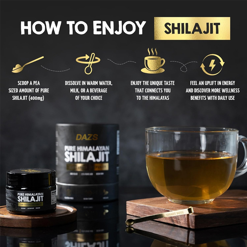 Title 8, Resina de Shilajit Himalaia Xilaizhi Creme Ácid...