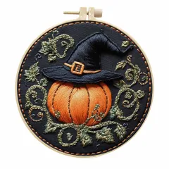 Easter Pumpkin Embroidery Diy Material Package Handmade Kit - Melon Charm - View 1