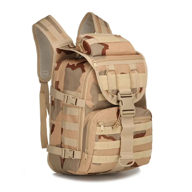 Combat Bag Outdoor Backpack Camouflage Hiking Sansha Camouflage 40L - Shop at LoveMi