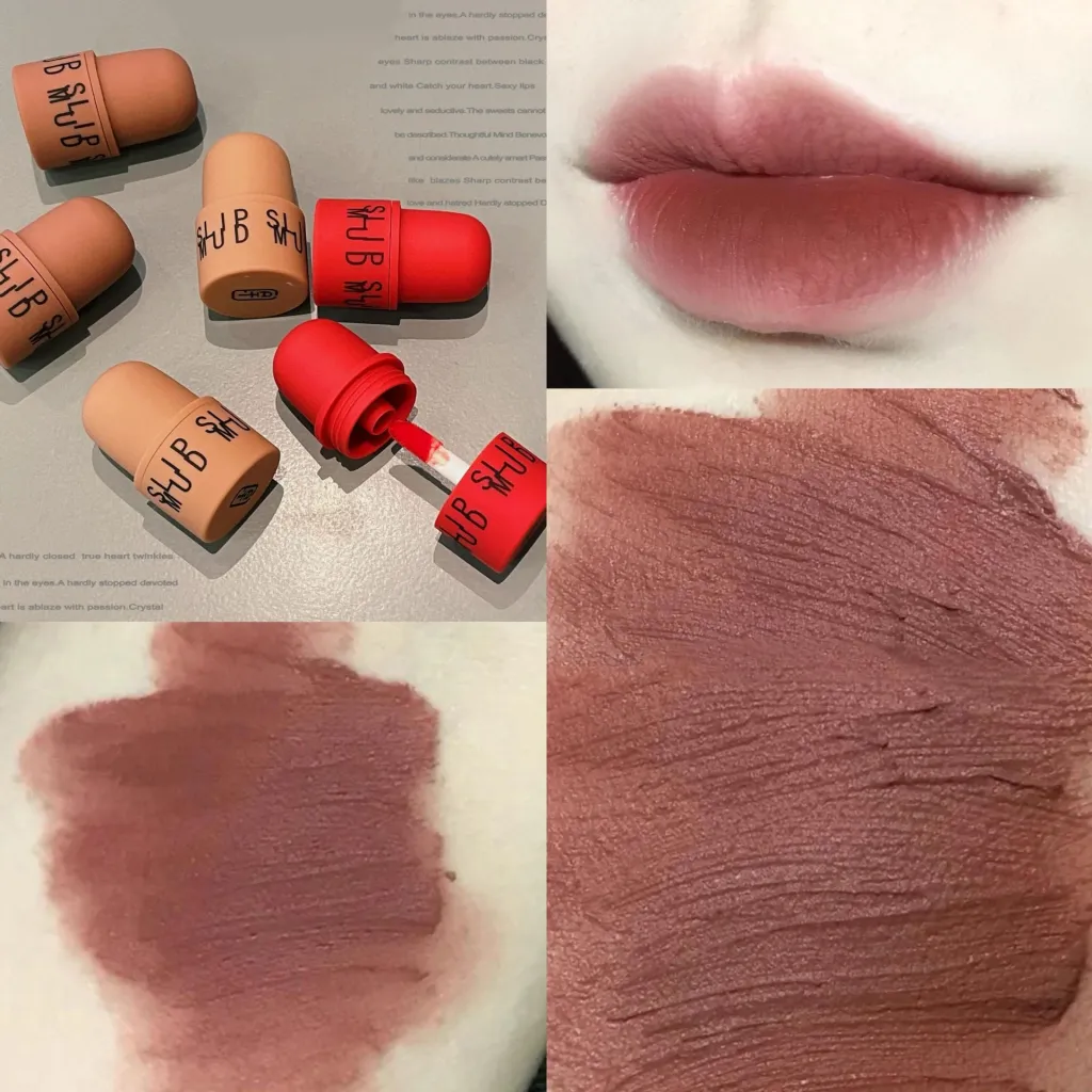Women's Fashion Matte Matte Velvet Colorfast Lip Glaze - 05Rua You A Bite