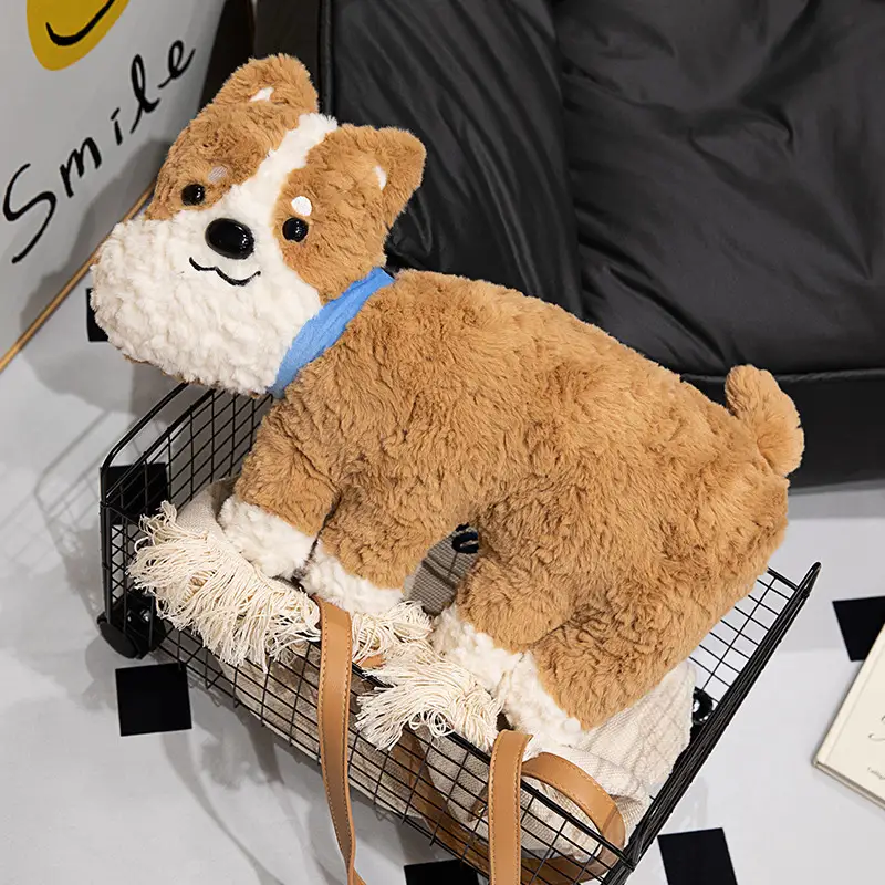 Fashion New Cute Dog Plush Toy Pillow