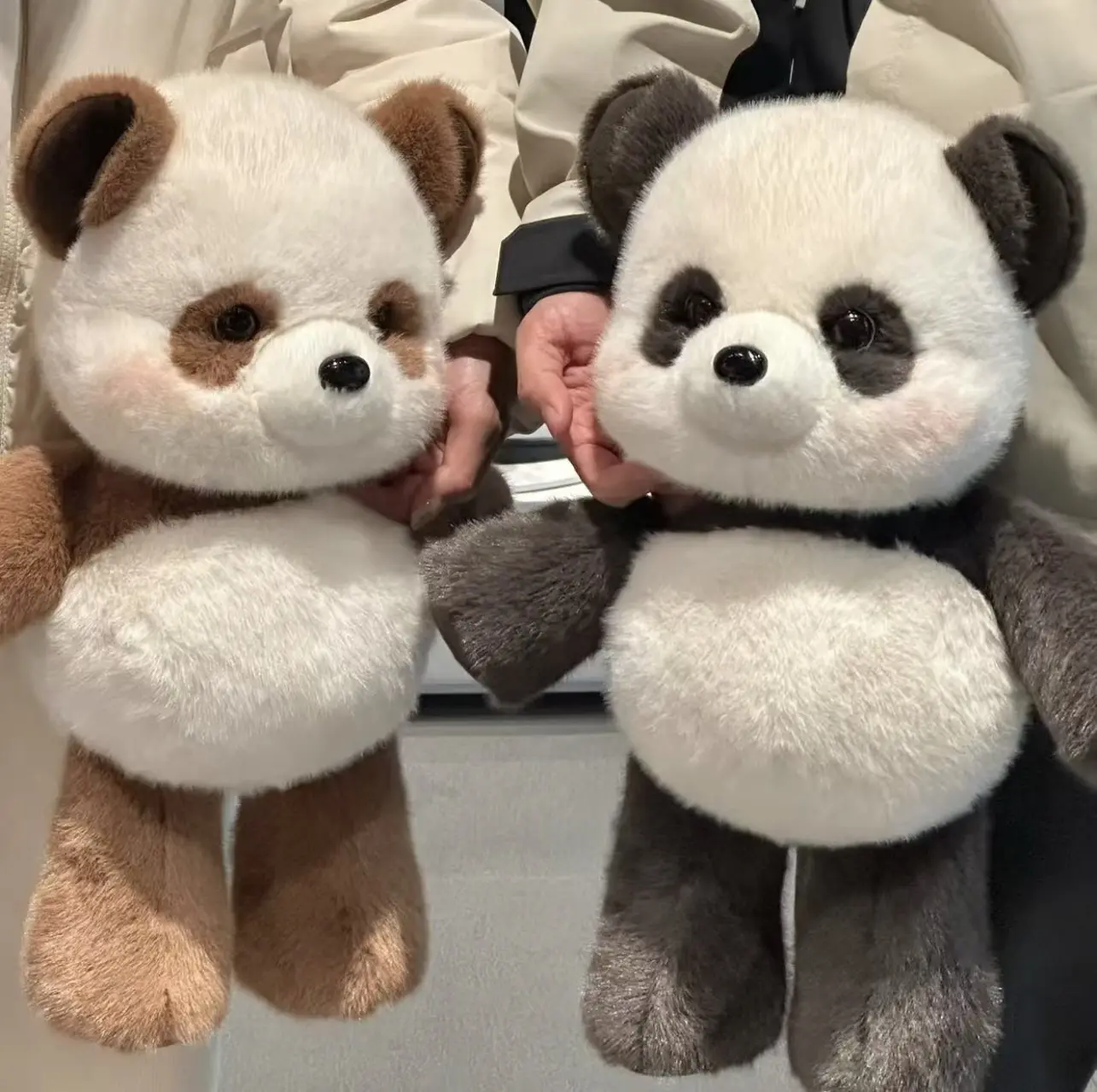 Running Panda Doll Plush Toy Comforting Sleep