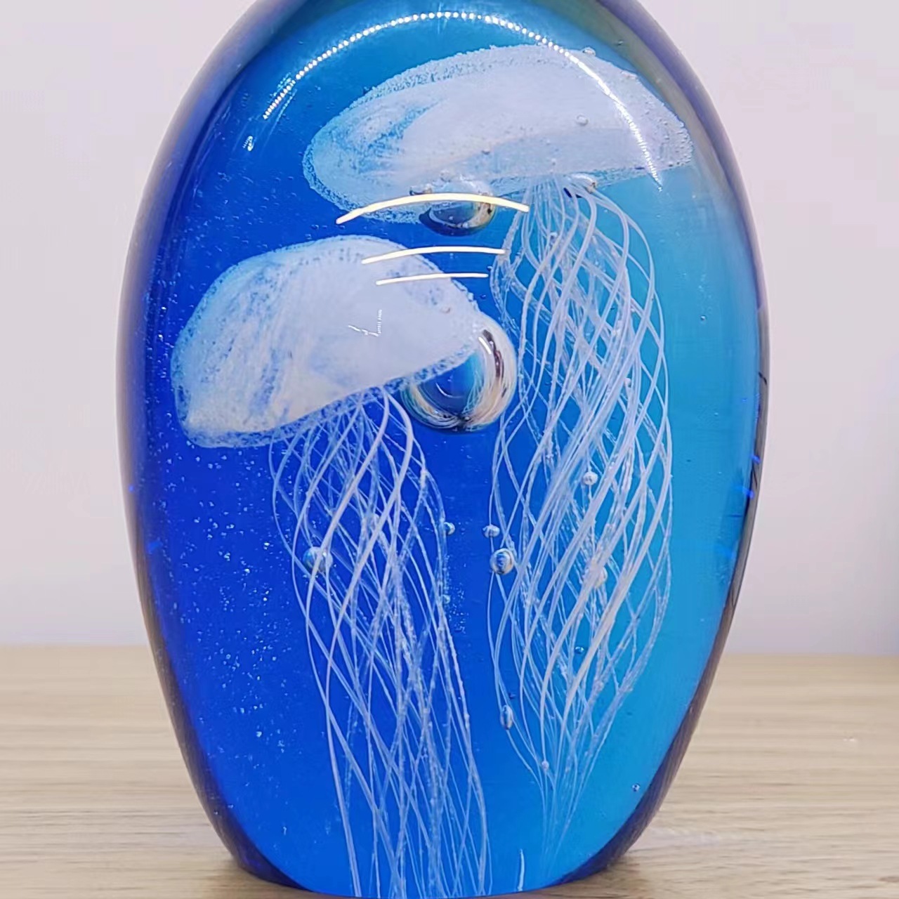 Luminous Glass Ball Jellyfish Ball Ocean Glass Ball