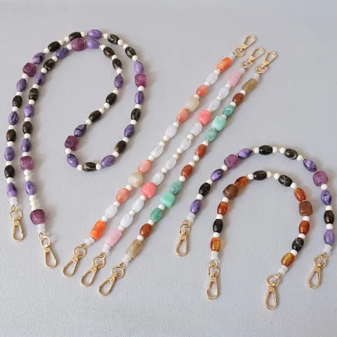 All-match Colorful Beaded Chain Accessories