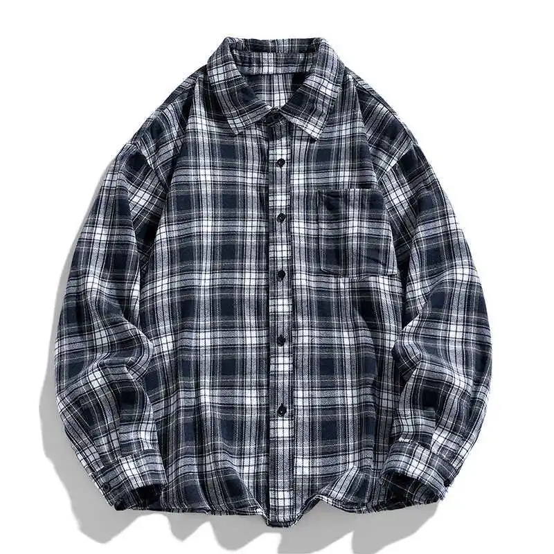 American-style Shirt Jacket For Spring And Autumn