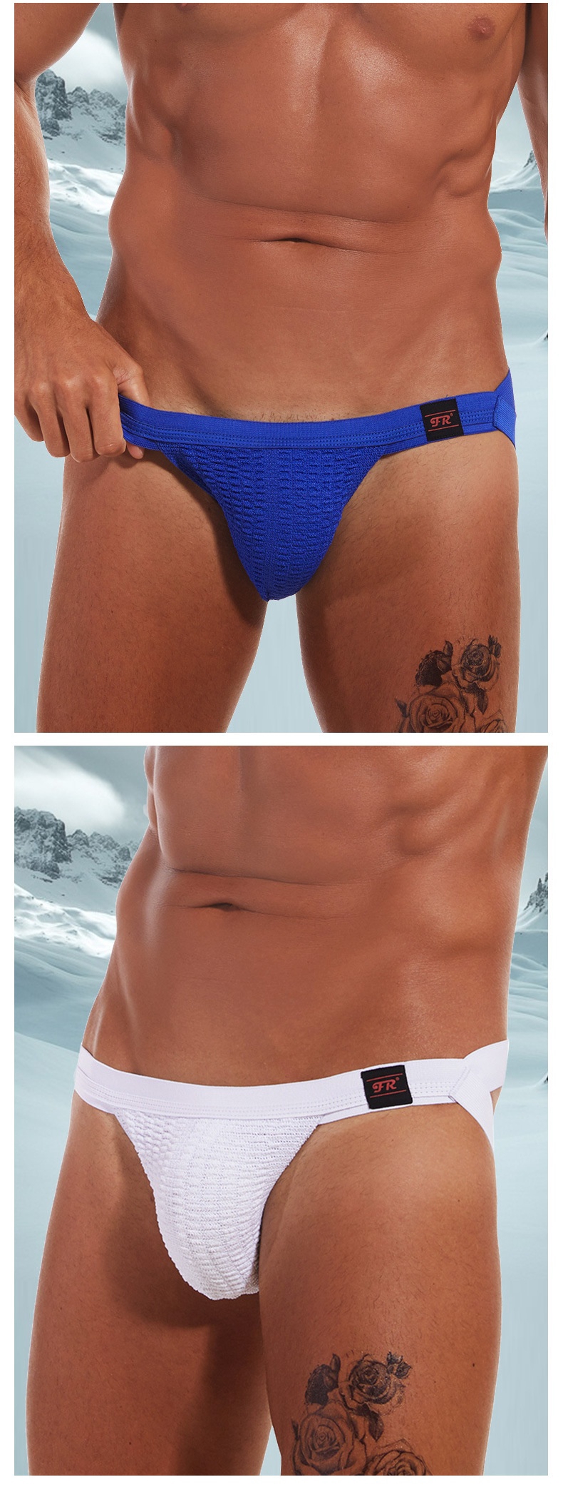 Men's Hip Revealing Home Sports Underwear 6