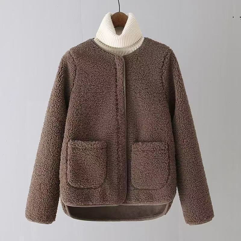 Springautumn New Round Neck Short Long Sleeve Top 2