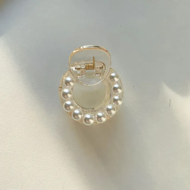 Large And Small Pearls Barrettes Small Pearl - Shop at LoveMi