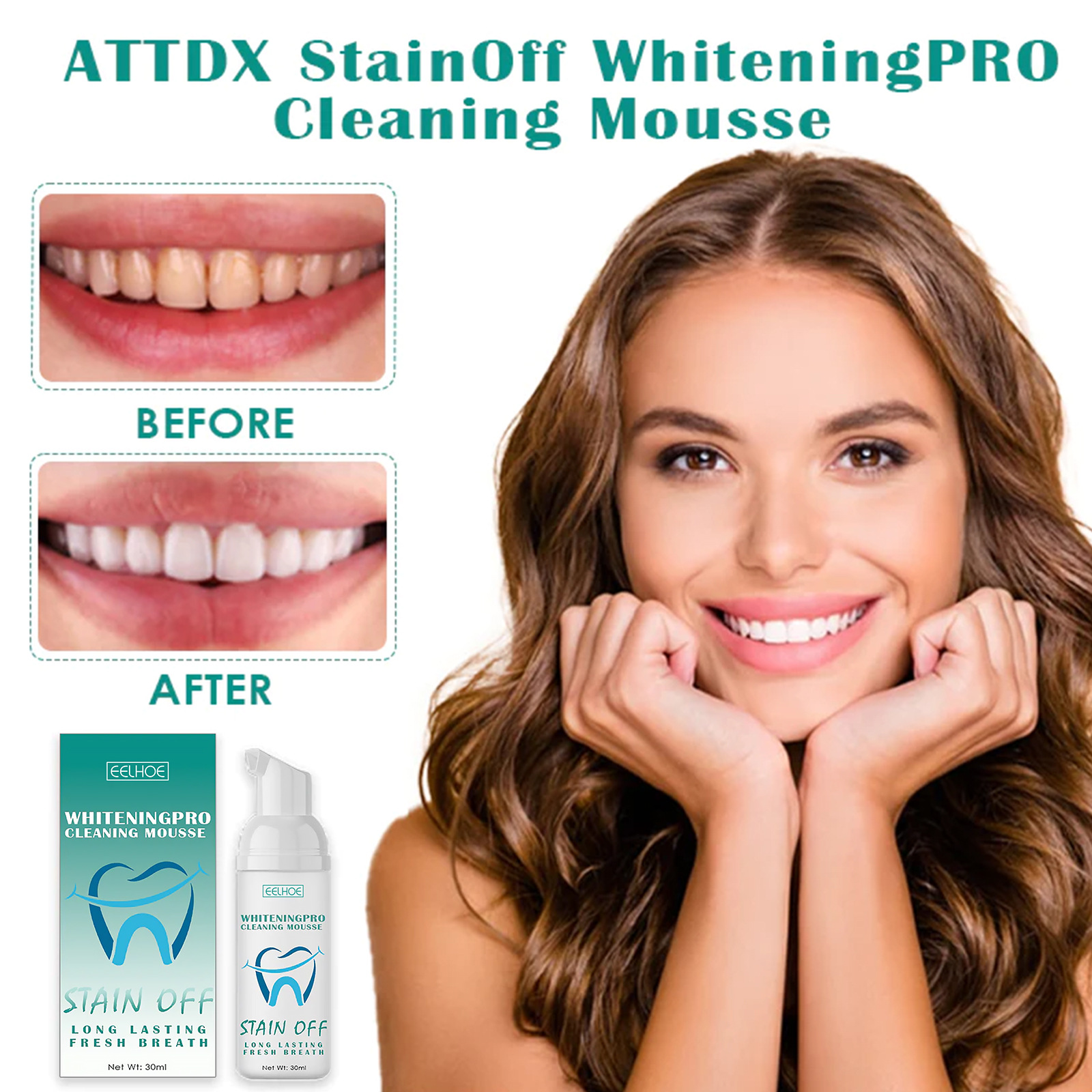 Deep-Cleaning Stain-Removing Fresh-Breath Toothpaste