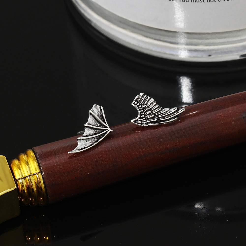 Minimalism Retro Personality Angel Wings Ear Studs