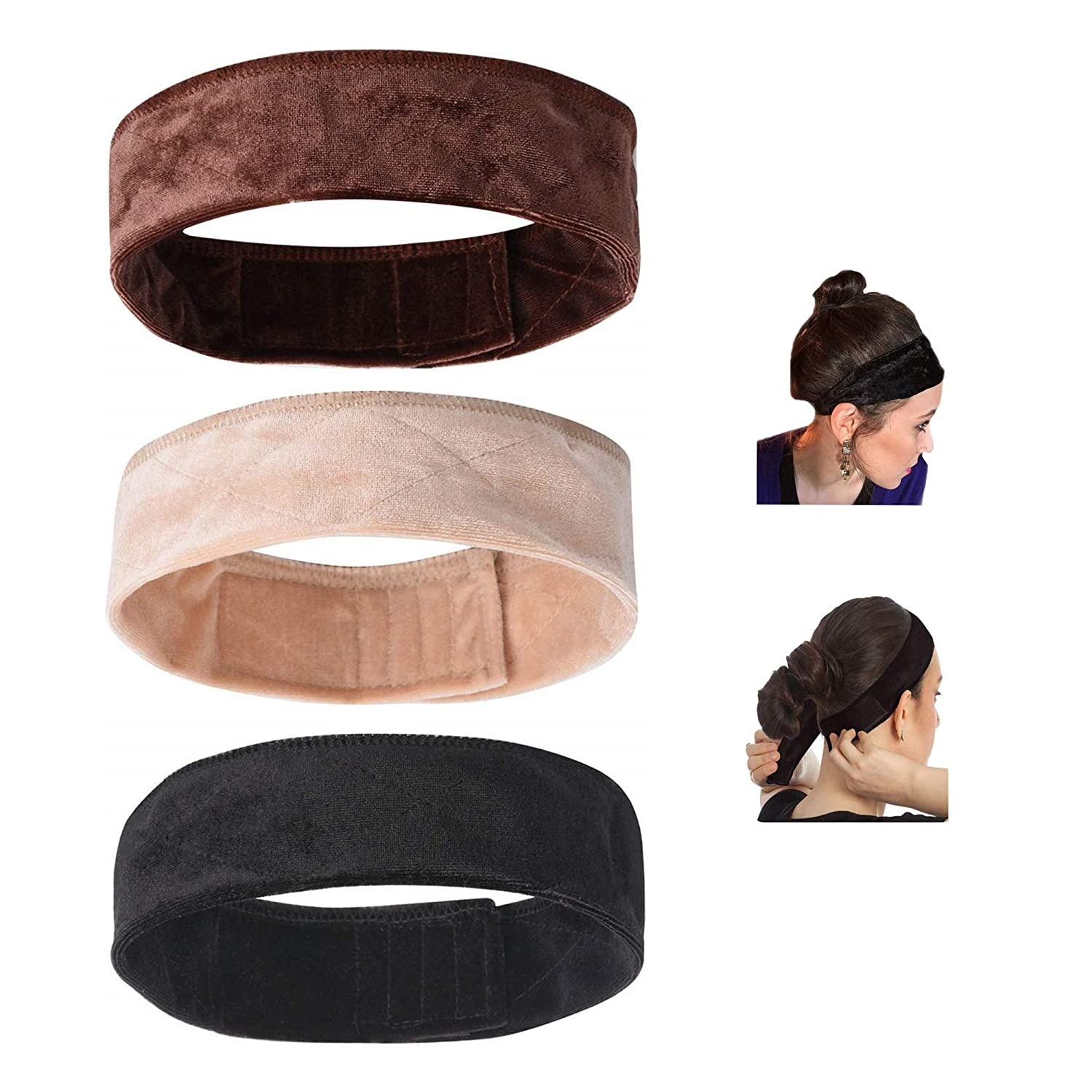 Hairband With Velvet Headband And Velcro Fastener product image