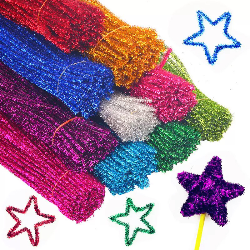 Gold Leaf Twist Stick Hair Root Educational Toy