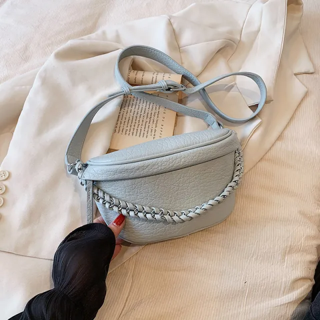 Women's Summer New Fashion Simple Crossbody Casual Shoulder Bag Blue - Shop at LoveMi