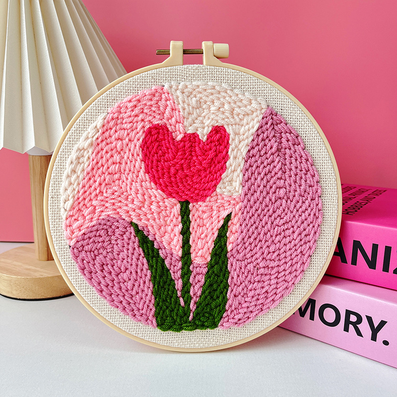 Punch Needle Landscape Embroidery Kit - Image 4