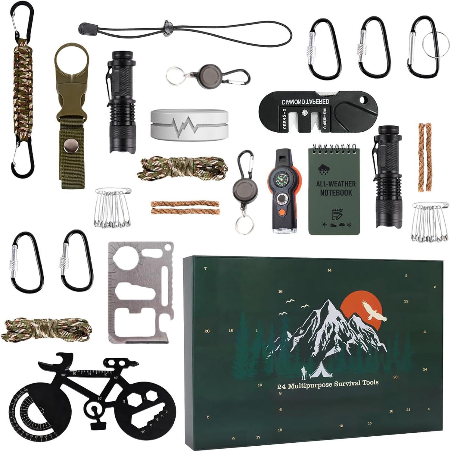 Title 4, Kerst Outdoor Tools Blind Box. Verras outdoorli...