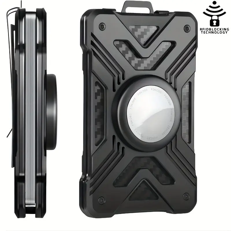 New Card Holder Airtag Men's Tracker Case