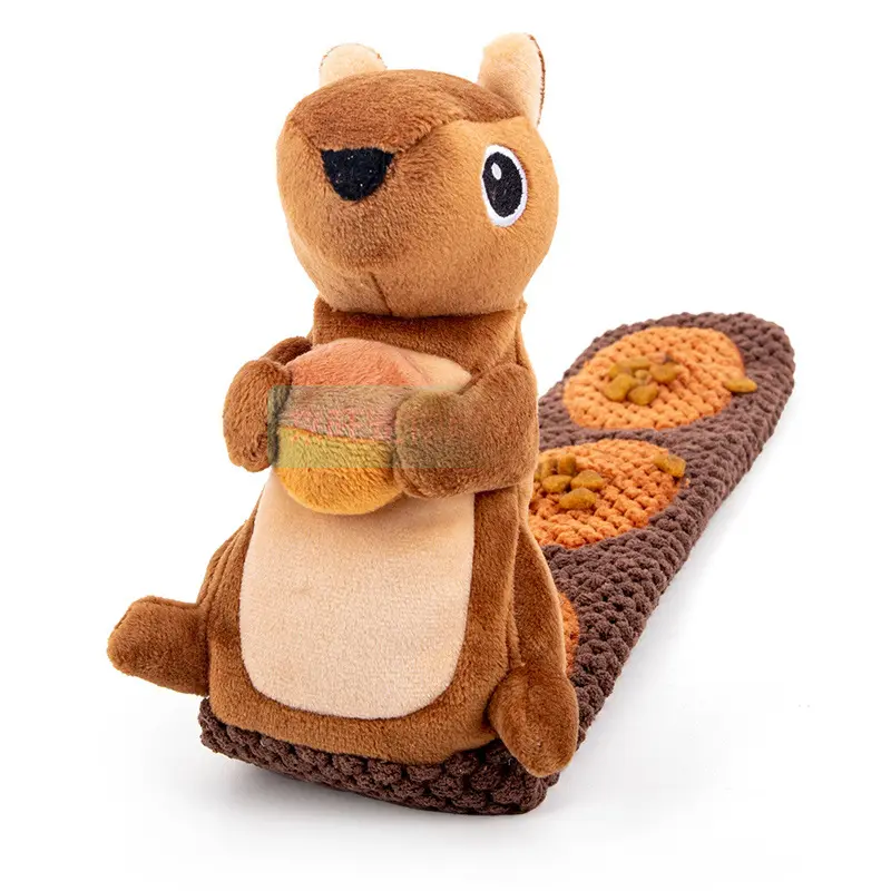 Pet Vocalizing Plush Interactive Teething & Food-Dispensing