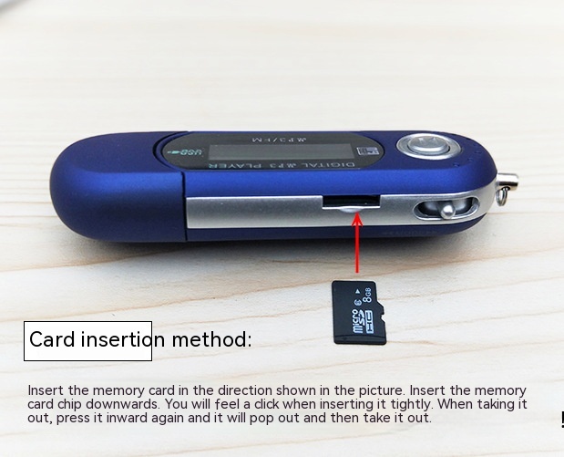 USB Direct Plug-in Ultra-long Standby Screen MP3 With Lyrics Display - Image 15