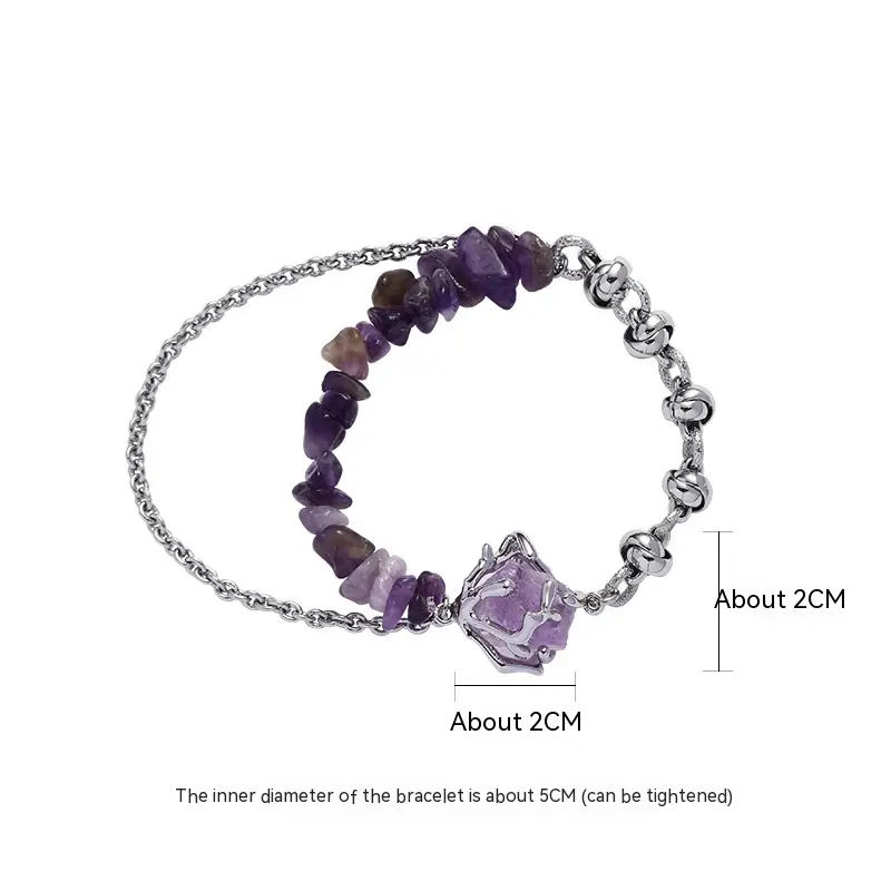 Women's Purple Glacier Necklace