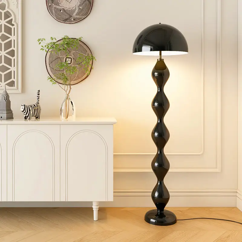 Showroom Designer Style Decorative Lamp Next To The Living Room Sofa