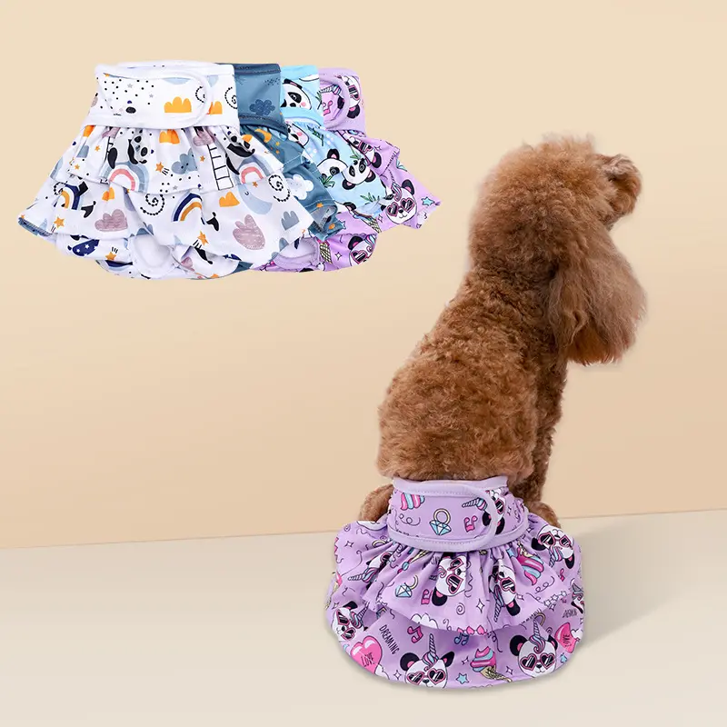 Home Washable Dog Safety Pants Menstrual Pet