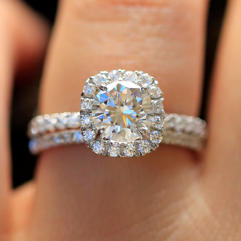Ladies' Engagement Ring Set