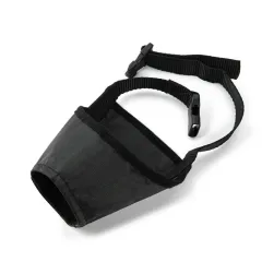 Anti-bite Anti-miseating Dog Mouth Cover Waterproof Bark Stopper - Black - View 1