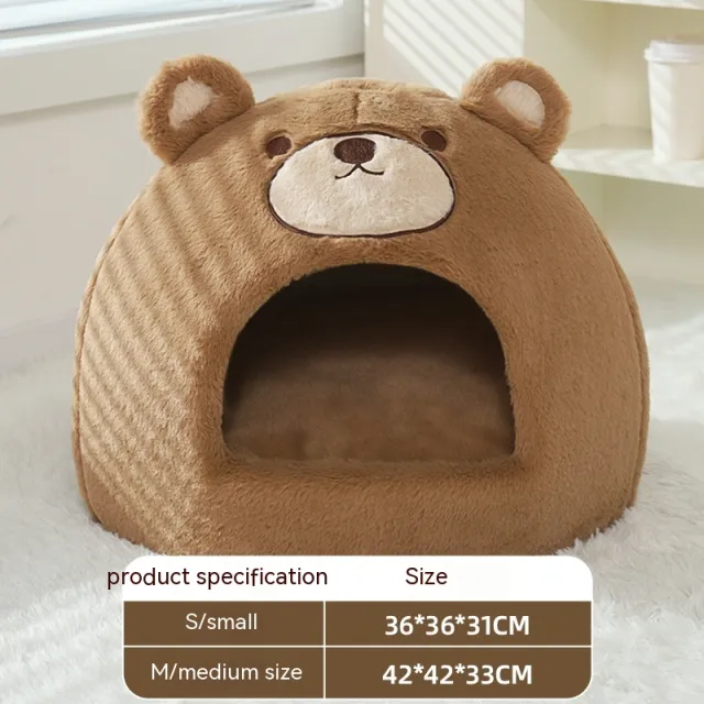 Warm Closed Cat Nest Warm Cat Nest - Shop at LoveMi