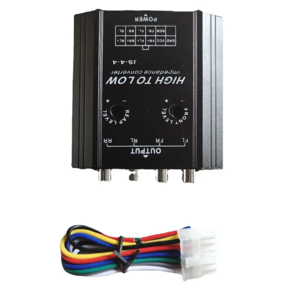 4-Channel 4-way High Pitch-to-low Pitch 4-in 4-out Neutral Packaging Metal Shell