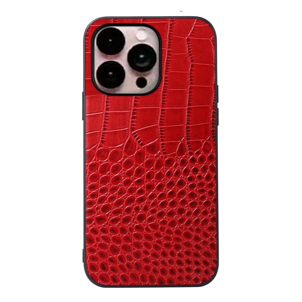 Crocodile Pattern Red