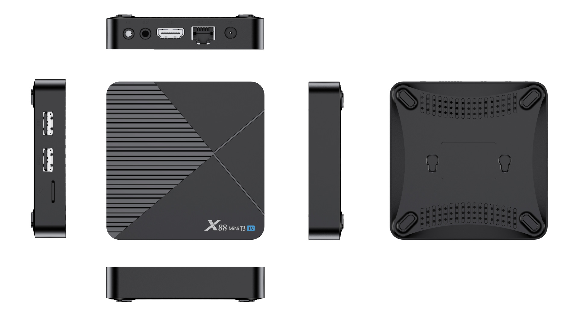 Box TV Android X88 MINI 13 — HDMI, Wi-Fi et Bluetooth 14
