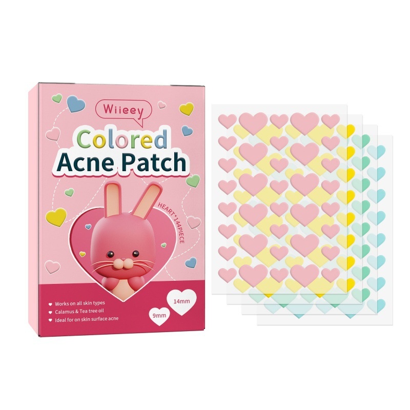 Love Heart Acne Patch 144pcs