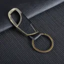 027 Bronze Black Leather