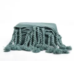 Knitted Office Sofas Wool Blanket - Hu Qing - View 1