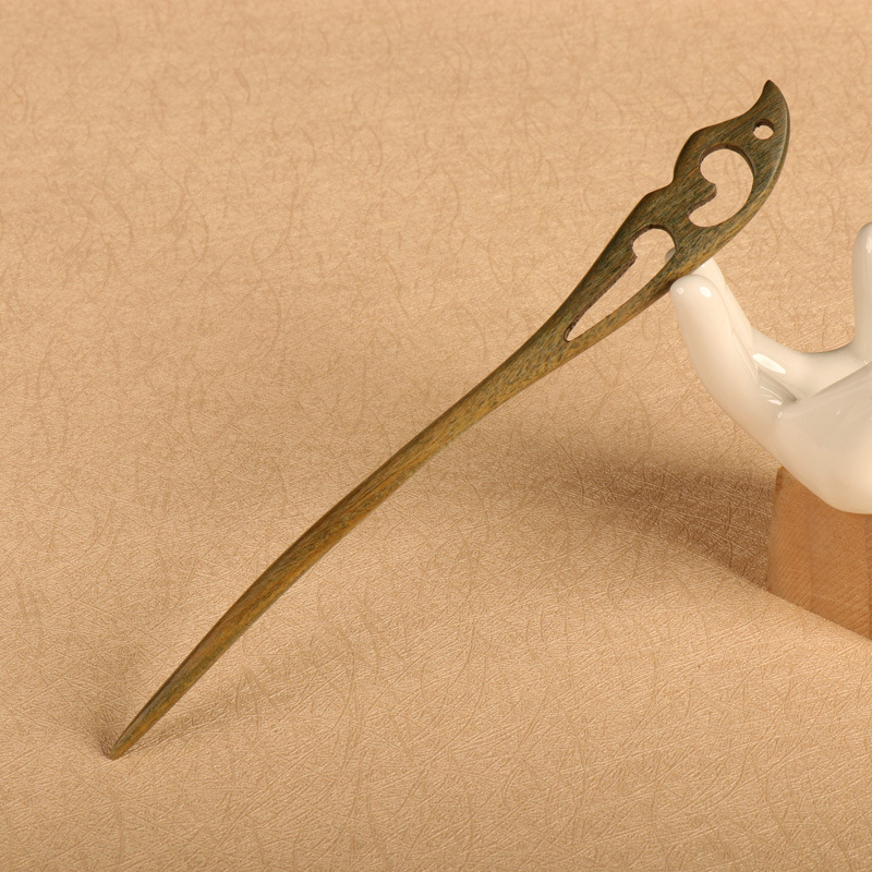 Green Sandalwood Hairpin Hairpin Antiquity Hair Clasp 31