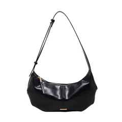 Fashion Minority Design Shoulder Crossbody Bag - Black - View 1