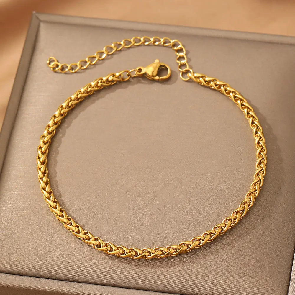 Men's Stainless Steel Personalized Simple Bracelet