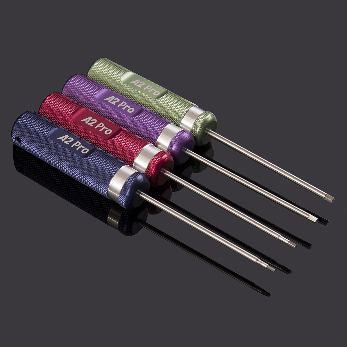 Color 4-piece Heavy Handle Hexagon Screwdriver Set