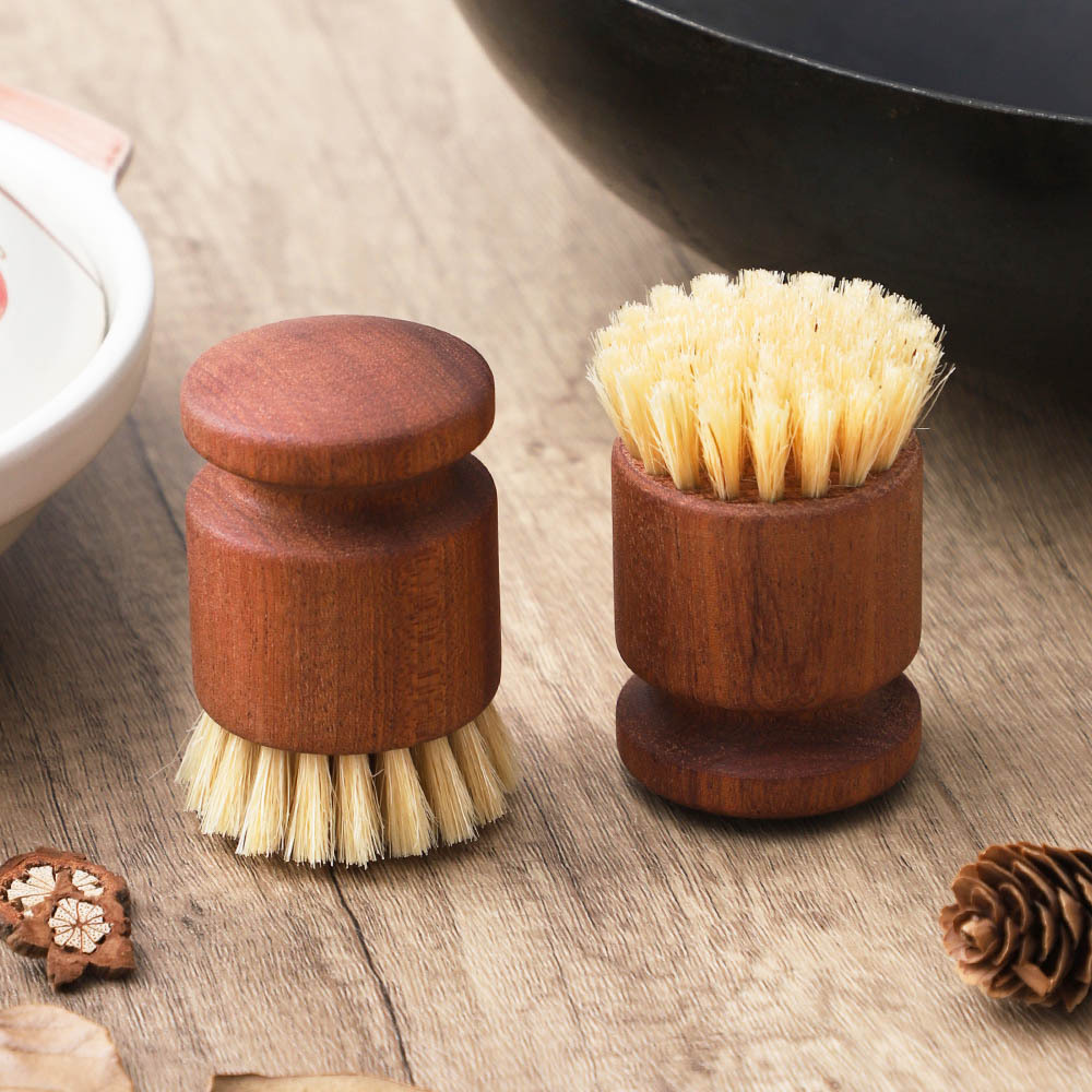 Pig-hair Pot-seasoning Brush For Seasoning Kitchen Iron Pots