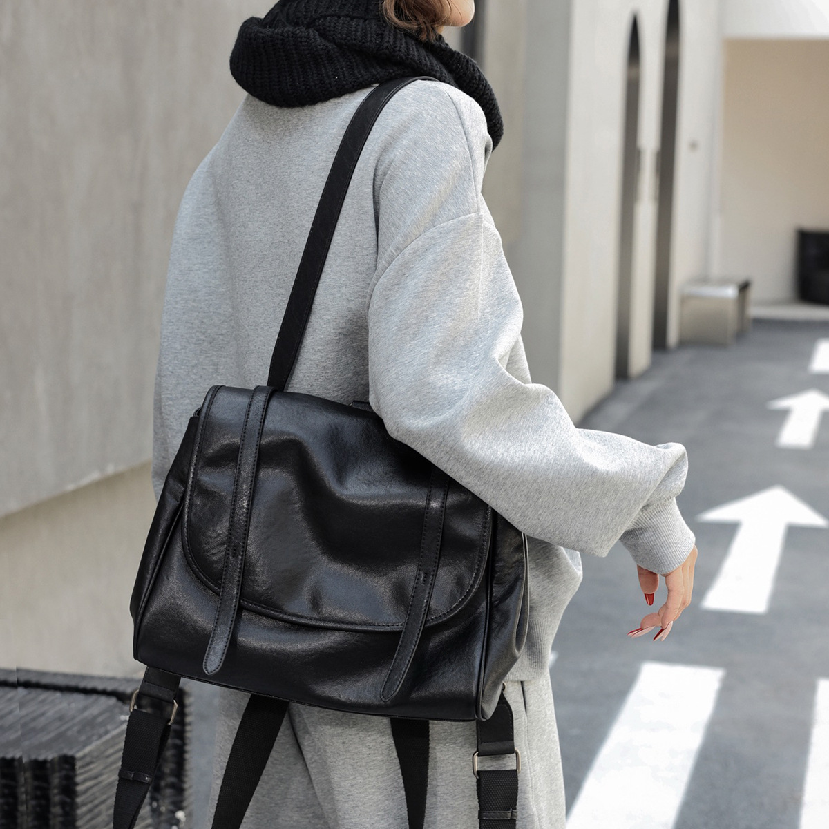 Leather Backpack, picture 5 of 5