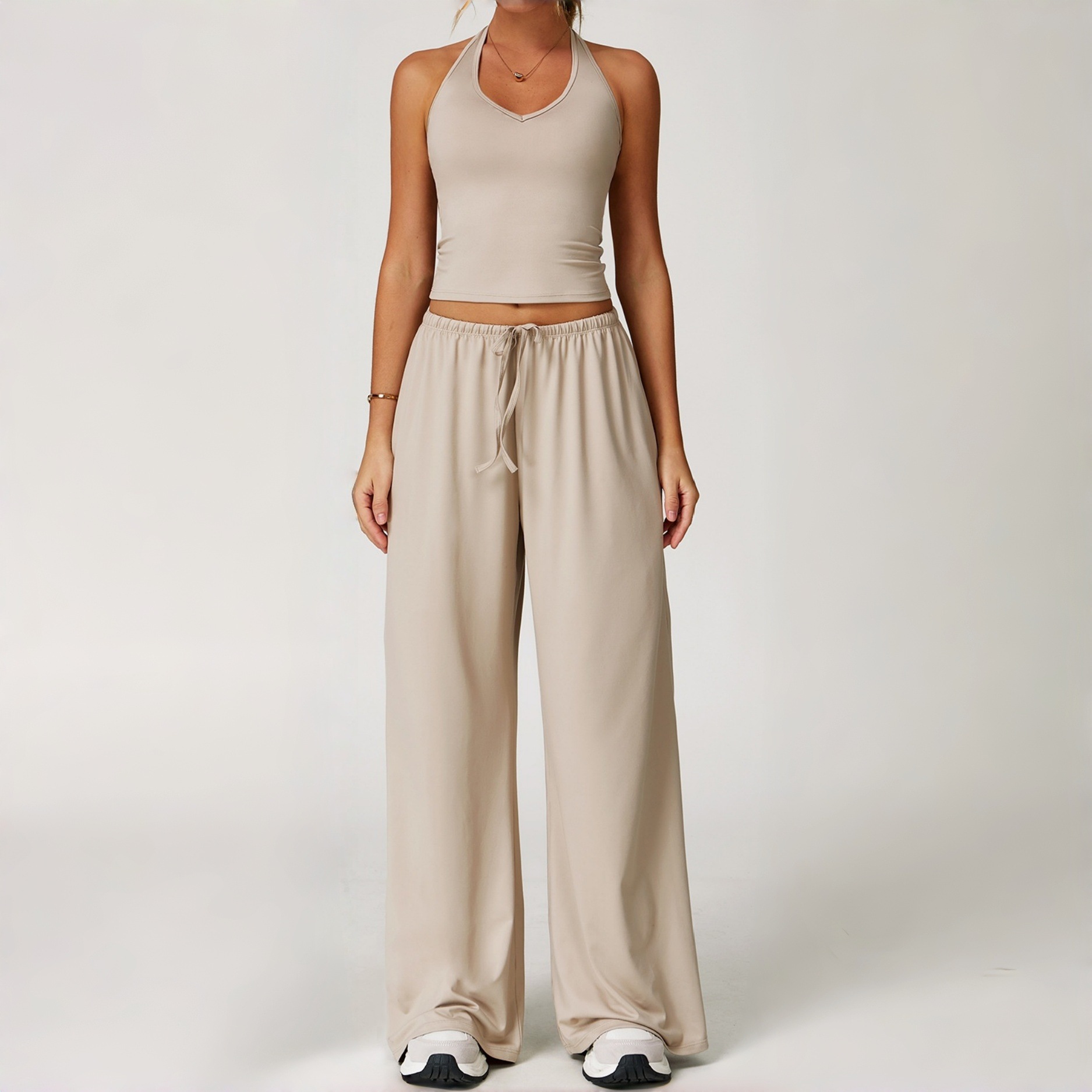 Brushed Yoga Set Quick-drying Workout Outfit