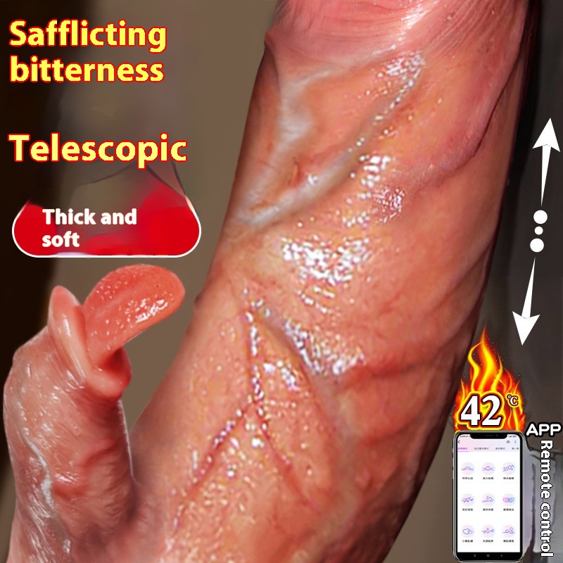 Swing Heating Peristaltic Telescopic Dildos 9