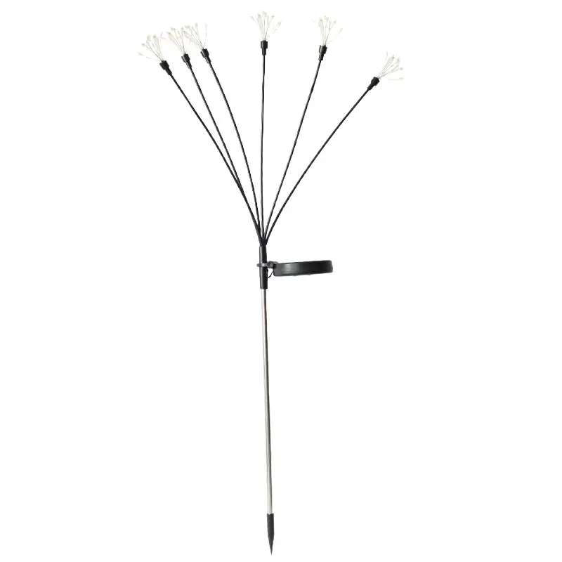 Solar Ground Copper Wire Fireworks Lighting Chain Garden Decoration Lawn Lamp