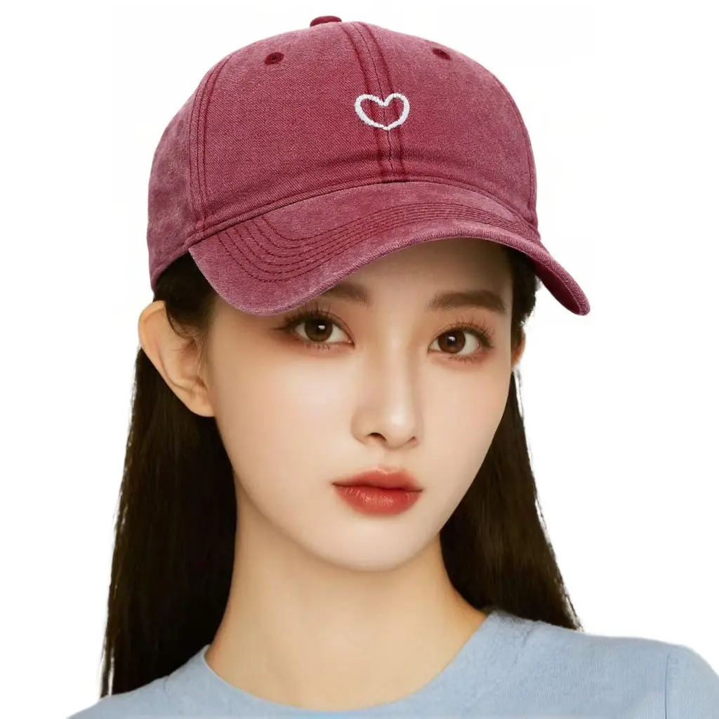 Artistic Retro Small Love Embroidered Soft Top