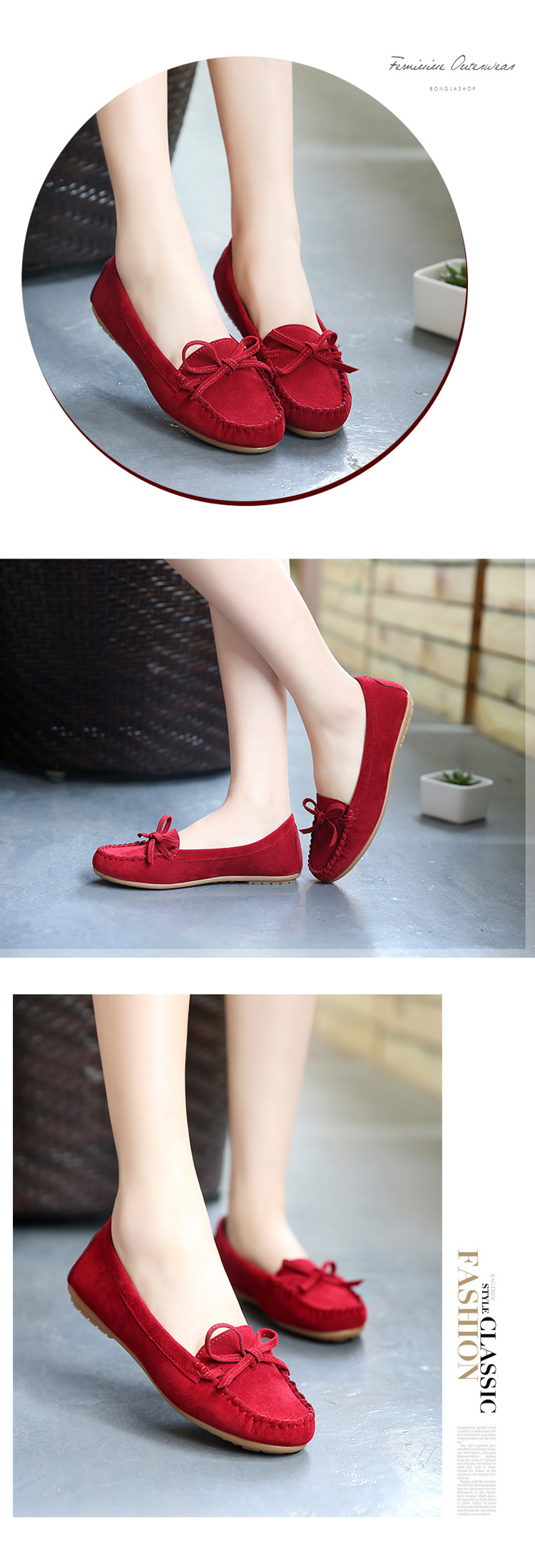 Title 11, New Korean casual flat feet women