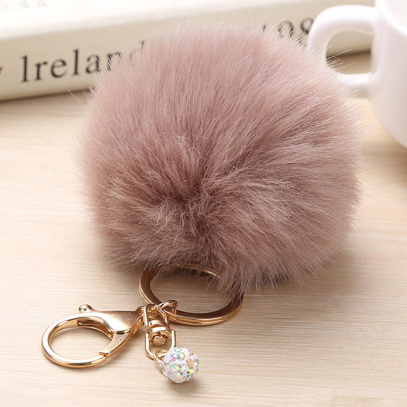 Home Fashion Simple Car Keychain Pendant Light Brown - Shop at LoveMi