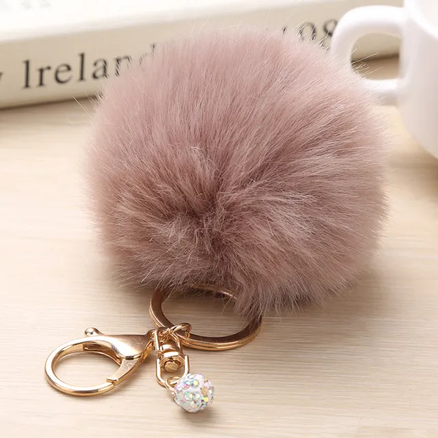 Home Fashion Simple Car Keychain Pendant Light Brown - Shop at LoveMi