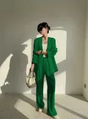 Emerald Green Pants Suit