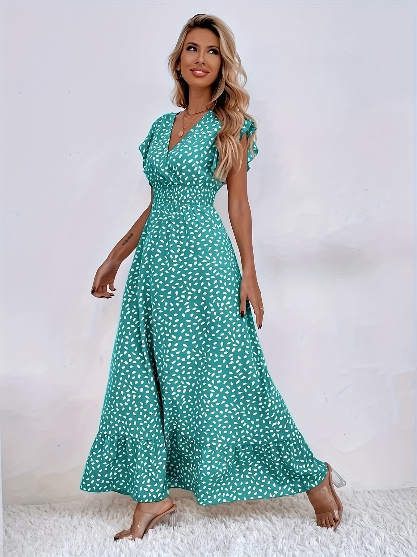 Bohemian Fashion Versatile Printed Jumpsuit Floral - Shop at LoveMi